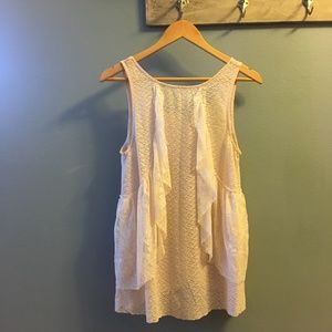 Free People Tops - Ballet pink lace sleeveless top Free People Tops - Ballet pink lace sleeveless top